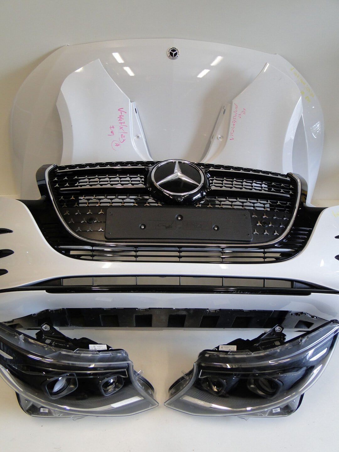 MERCEDES V KLASA 447 W447 KRATKA ZDERZAKA LEWA II LIFT PTS AMG A4478802205 - obrazek 2