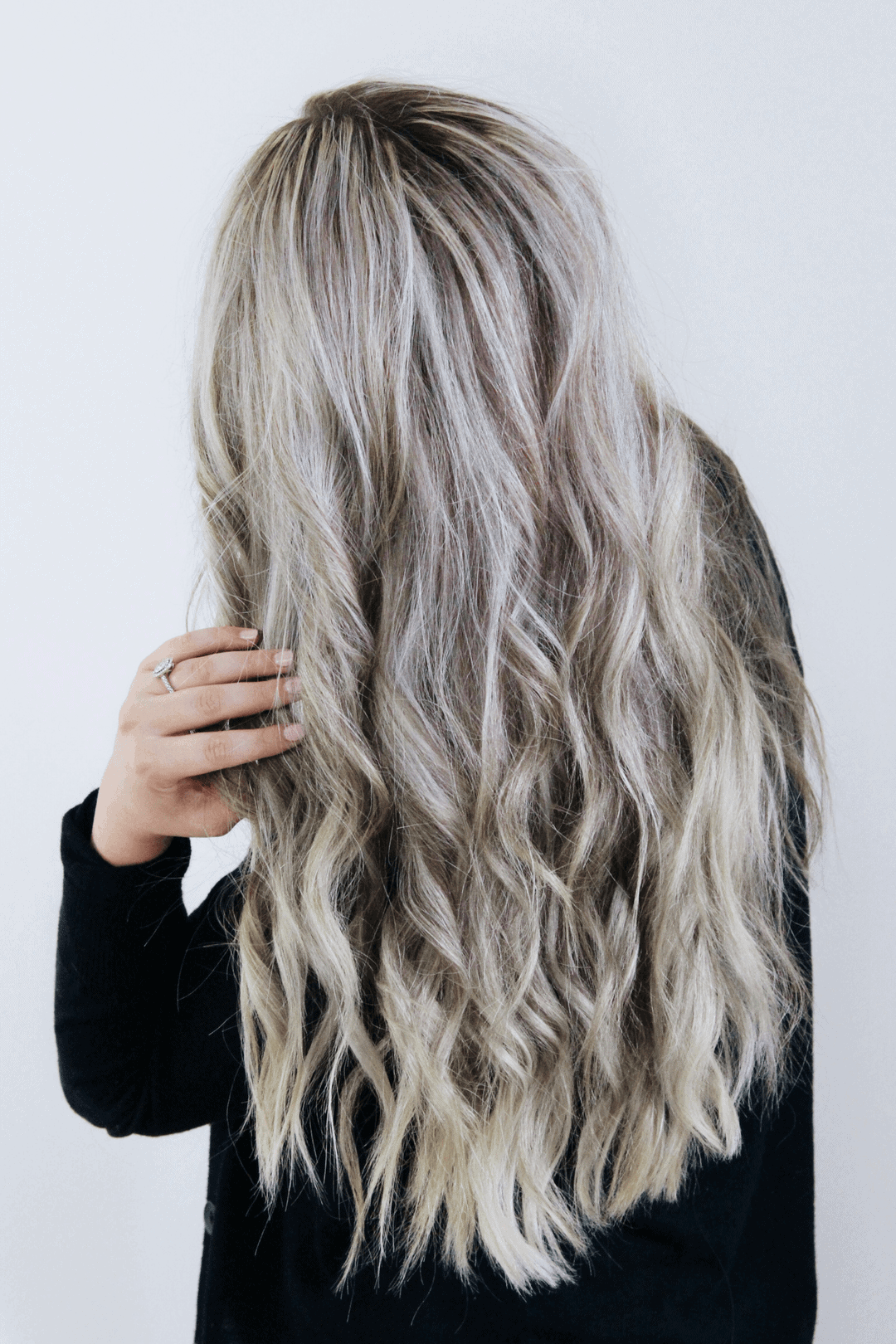 How to curl your hair with a flat iron - beach waves