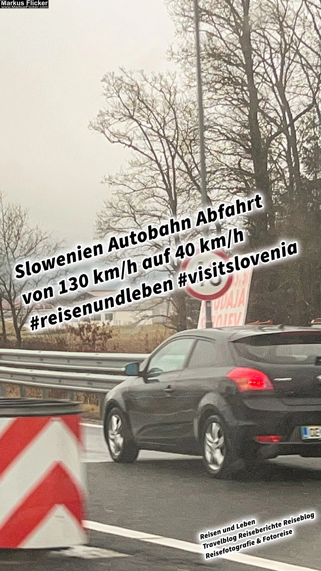 Slowenien Autobahn Abfahrt von 130 km/h auf 40 km/h #visitslovenia Roadtrip in Europa. Reisen mit dem Auto innerhalb der EU. Citytrips, Camping, Landschaft, Rundfahrt mit dem PKW, romantische Städte und Urlaubsinspiration Slowenien Autobahn Abfahrt von 130 km/h auf 40 km/h #visitslovenia Roadtrip in Europa. Reisen mit dem Auto innerhalb der EU. Citytrips, Camping, Landschaft, Rundfahrt mit dem PKW, romantische Städte und Urlaubsinspiration