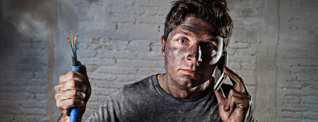 burning smell electrical panel newnan ga