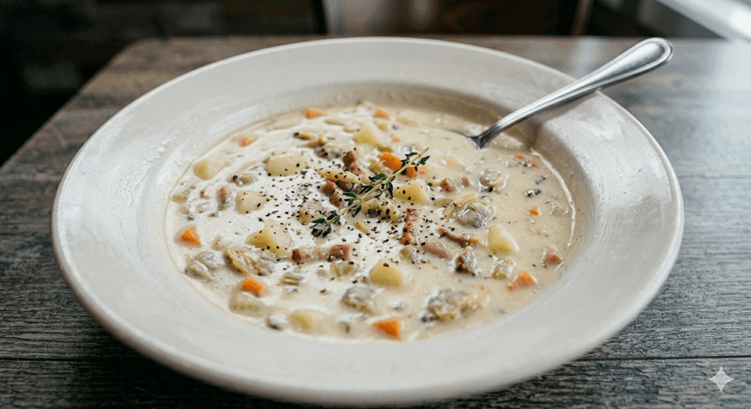 Pacific Coast Clam Chowder
