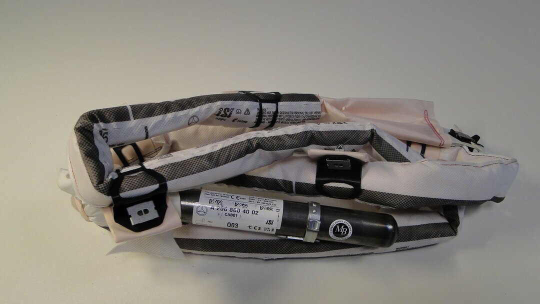 MERCEDES C KLASA 206 KURTYNA POWIETRZNA LEWA AIRBAG A2068604002 A2068603402 - obrazek 6