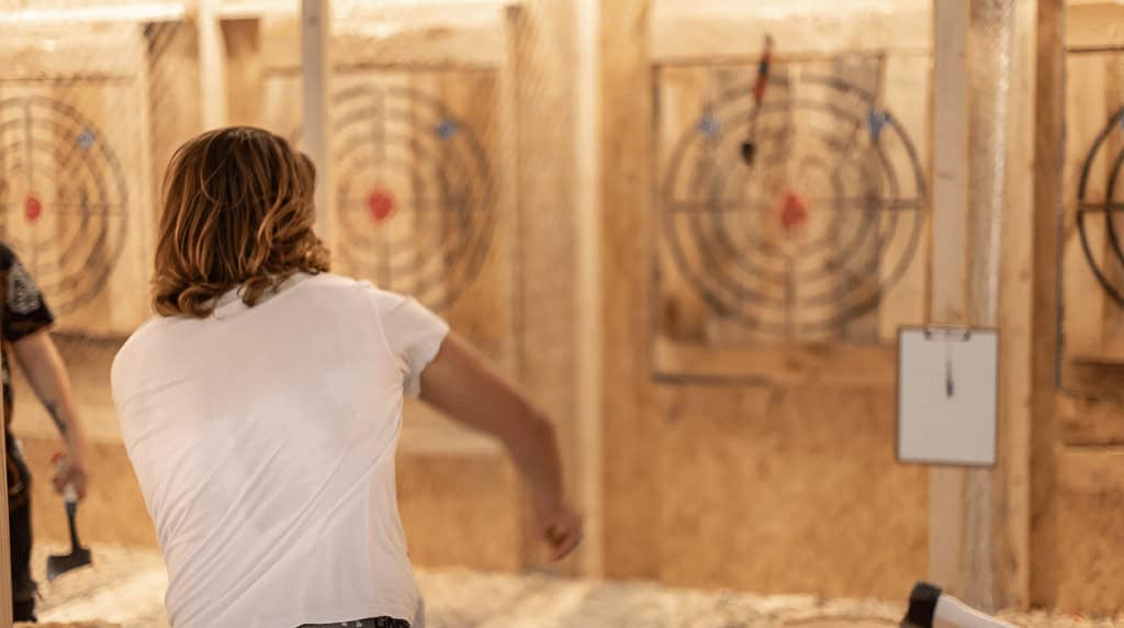 Lancio dell’ascia a Barcellona