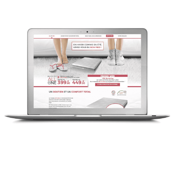 Landing page ALL in ONE