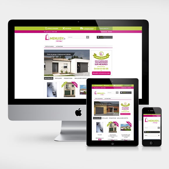 Site e-commerce Menuisy.fr