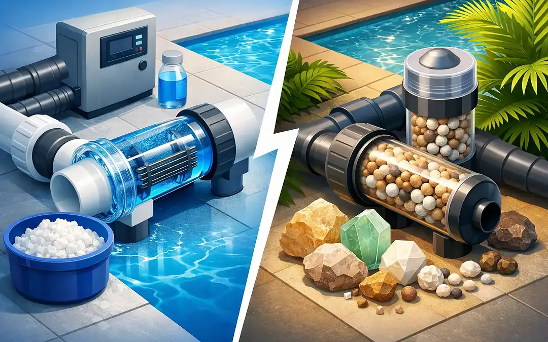 Saltwater Chlorinator vs Mineral System