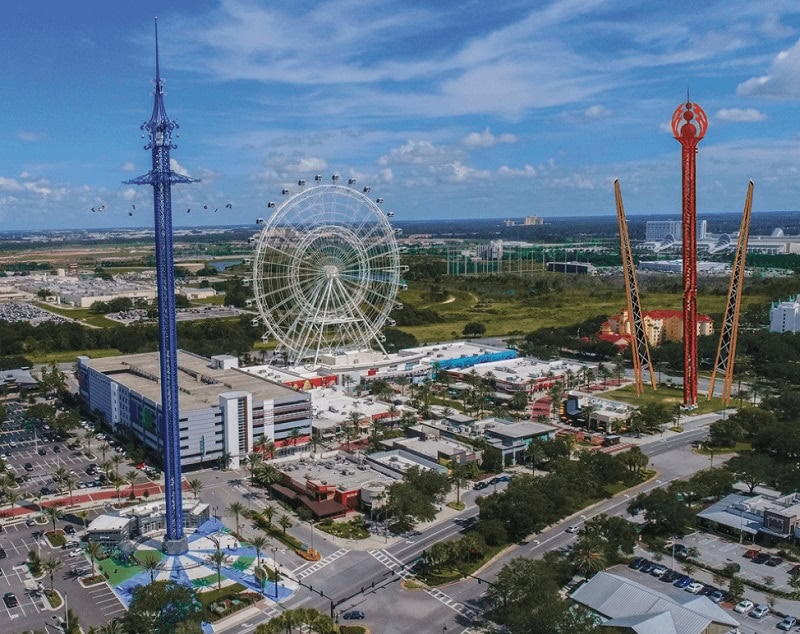 Maior estilingue humano é inaugurado em Orlando