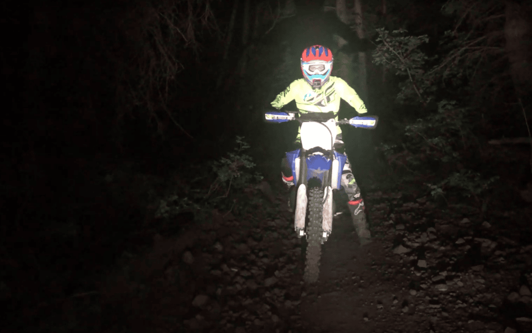 dirt bike helmet light kit