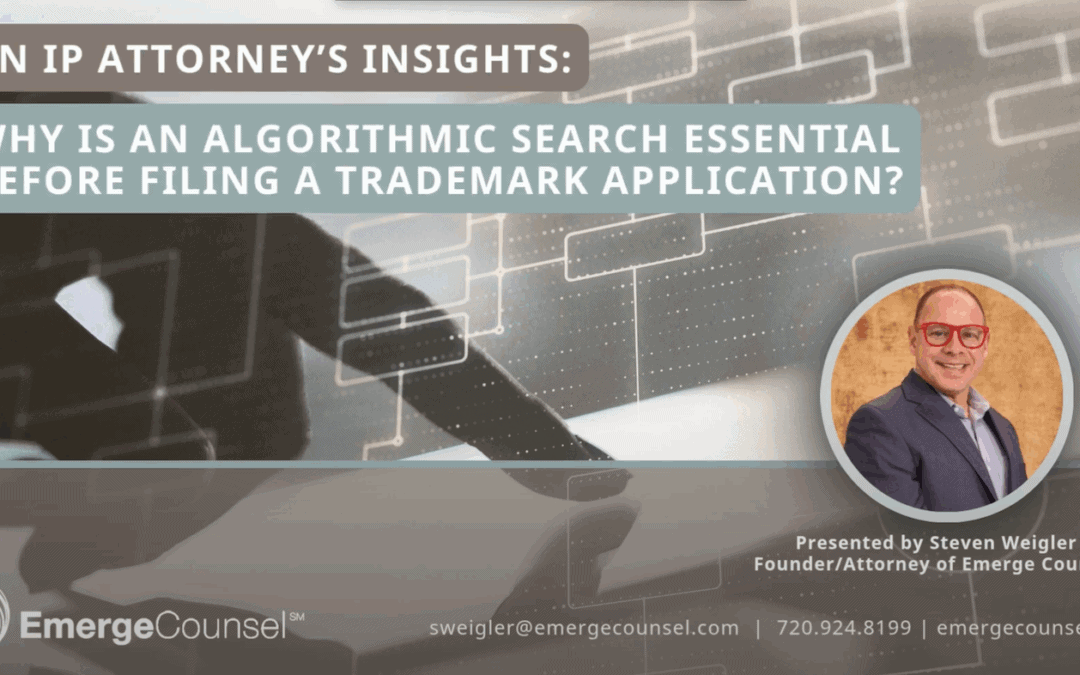 Algorithmic Search is Essential Before Filing a Trademark Application