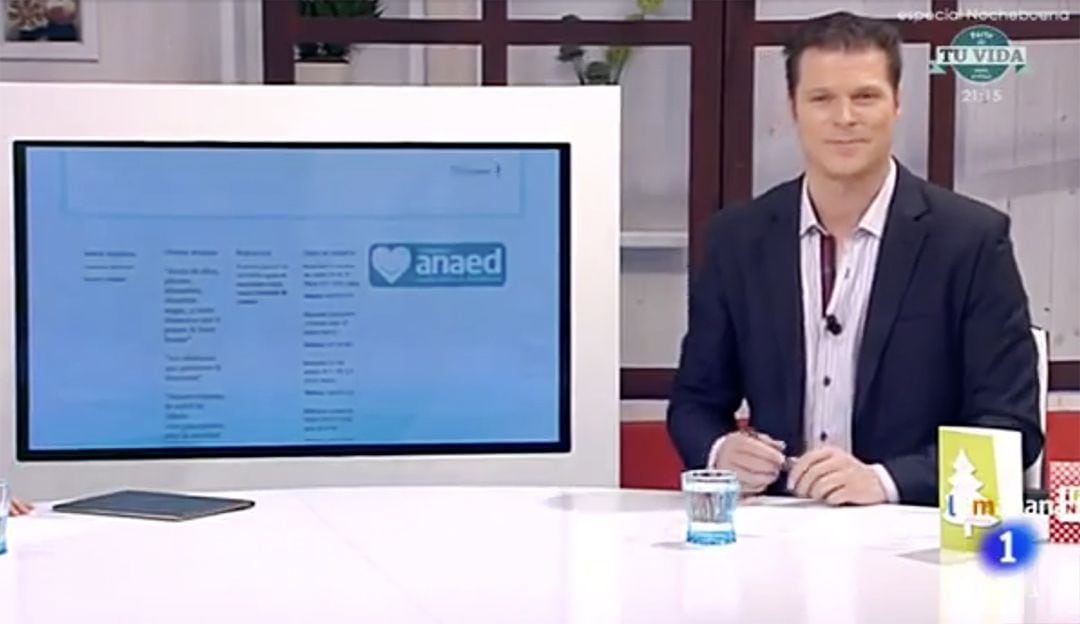 Fundación ANAED en la “La Mañana de la 1” TVE