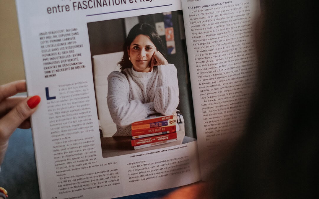 Article de presse : IA, RH et industrie entre fascination et rejet