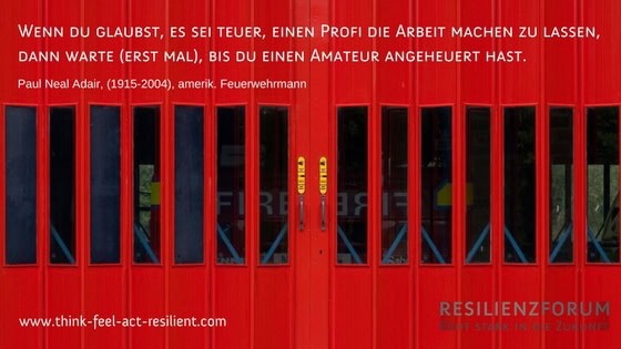 Improvisationsvermögen und der gesunde Umgang mit dem Unbekannten