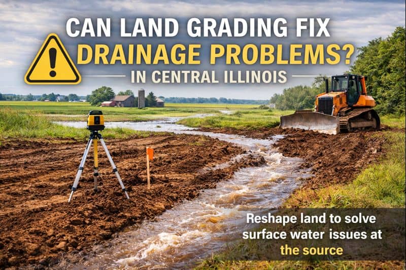 Can Land Grading Actually Fix Drainage Problems?