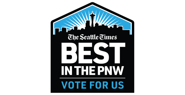 Nominated for Best in the PNW Two Years Running