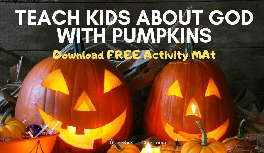 Teach About God With Jack-O-Lantern Activity Mats