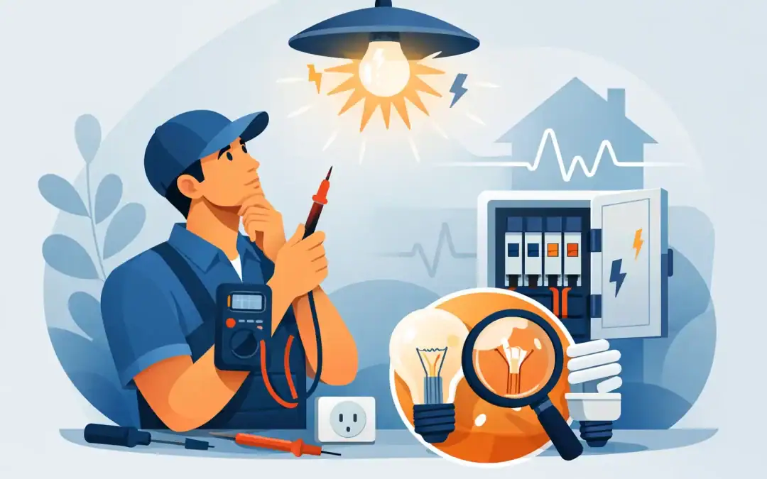 How to Diagnose Flickering Lights Safely