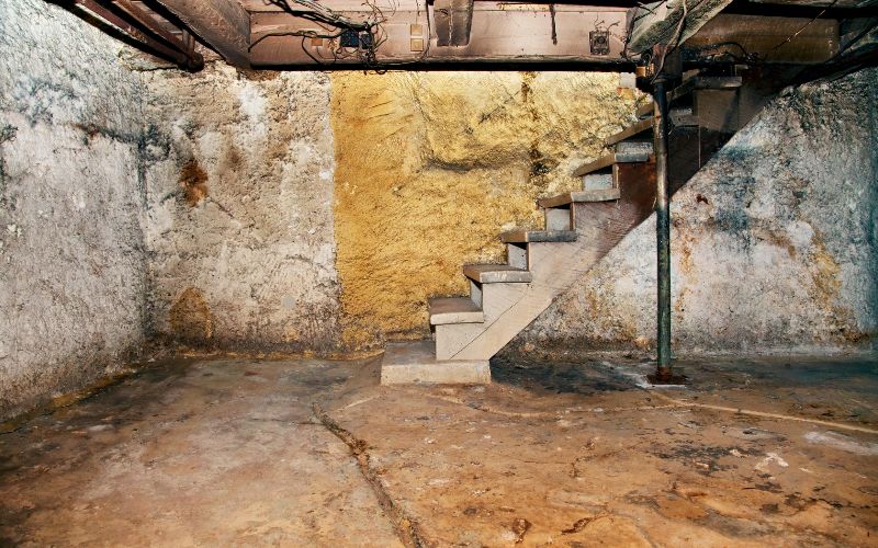 crawl space vs basement mold