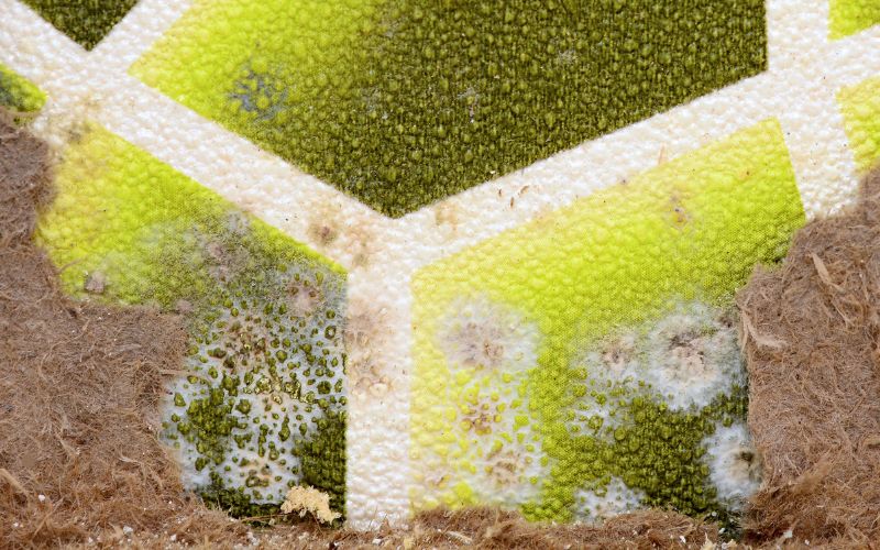 spotting black mold