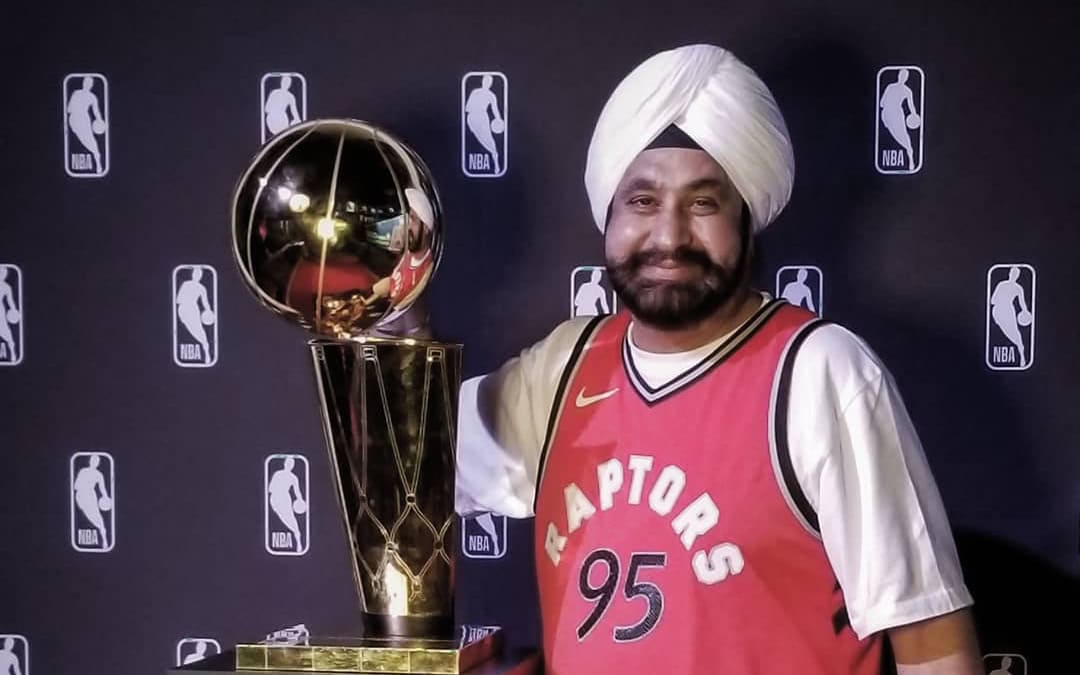 Raptors Superfan Nav Bhatia inducted into the Naismith Basketball Hall of Fame
