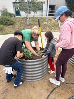 William H. Frazier Elementary Launches Community Garden During Spring Break