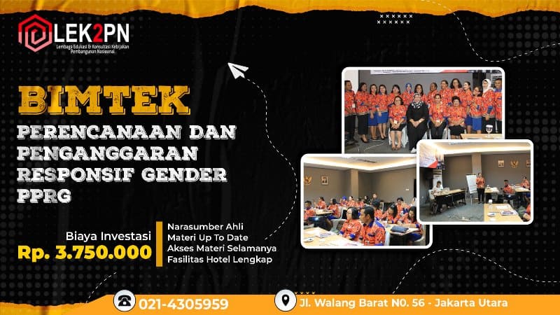 BIMTEK PERENCANAAN DAN PENGANGGARAN RESPONSIF GENDER (PPRG)