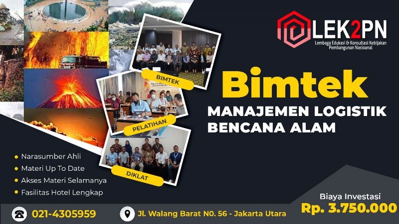 BIMTEK MANAJEMEN LOGISTIK BENCANA ALAM
