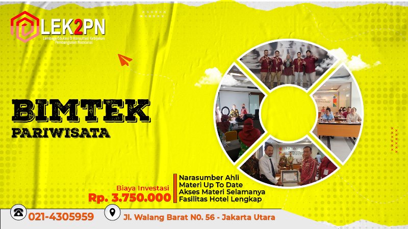 MATERI BIMTEK PARIWISATA