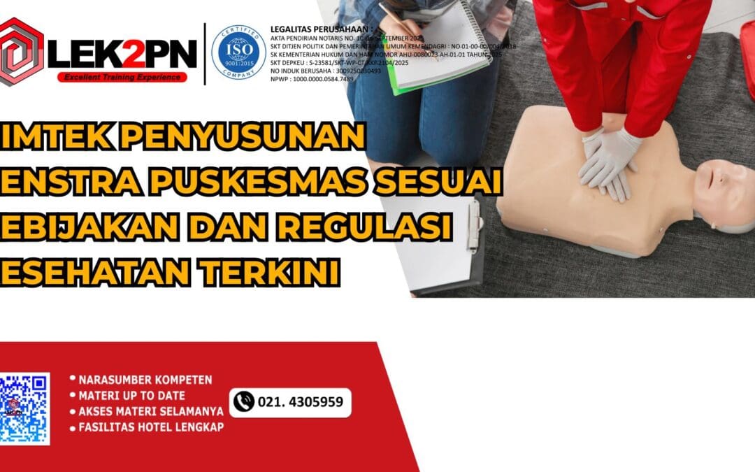 BIMTEK PENYUSUNAN RENSTRA PUSKESMAS SESUAI KEBIJAKAN DAN REGULASI KESEHATAN TERKINI (NEW 2026)