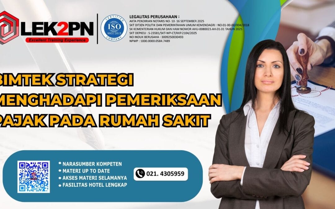 BIMTEK MANAJEMEN RISIKO PERPAJAKAN DAN AUDIT KEUANGAN RUMAH SAKIT (NEW 2026)