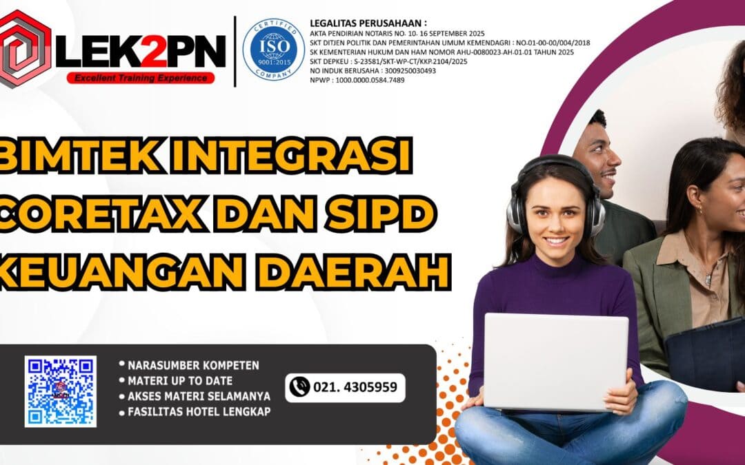 Bimtek Integrasi Coretax dan SIPD Keuangan Daerah (New 2026)