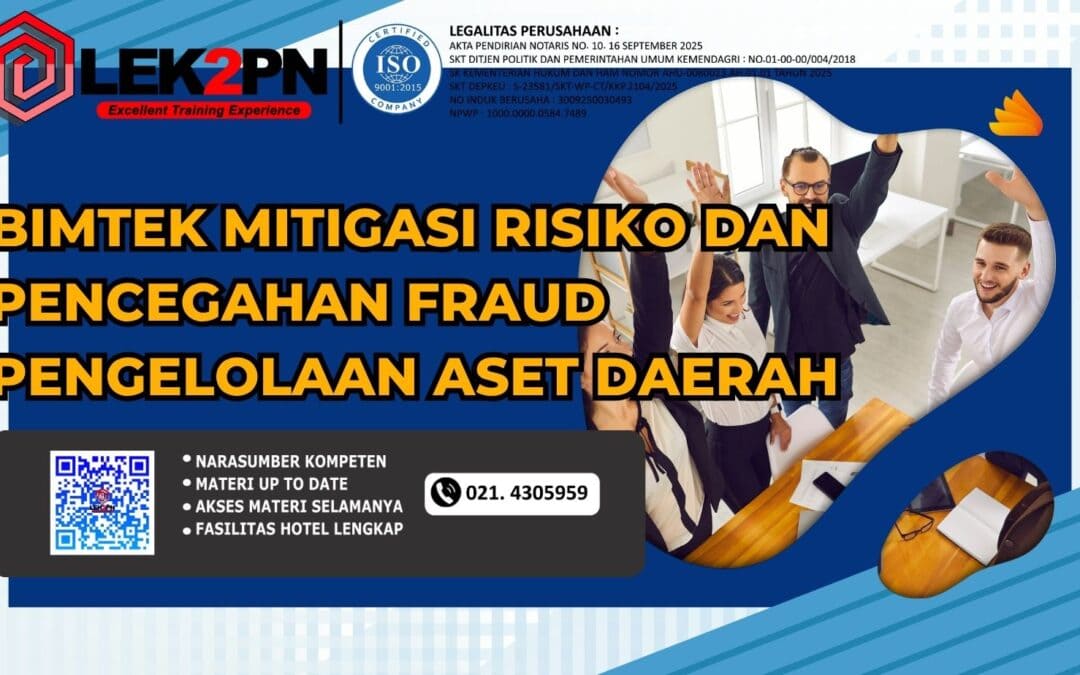 Bimtek Mitigasi Risiko dan Pencegahan Fraud Pengelolaan Aset Daerah (Baru 2026)