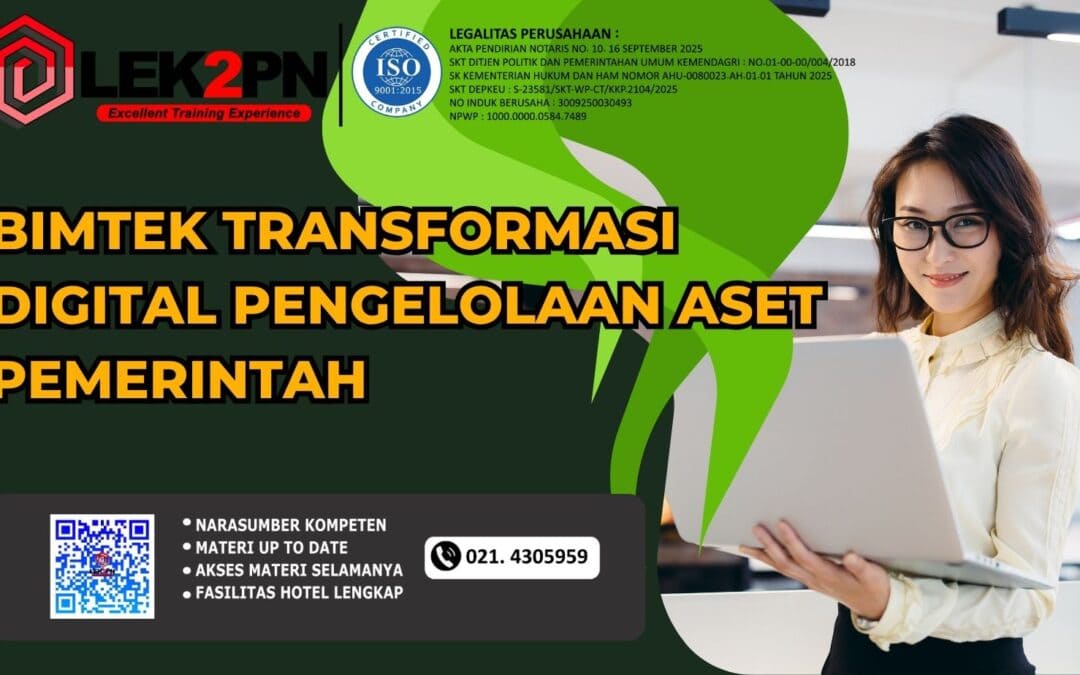 Bimtek Transformasi Digital Pengelolaan Aset Pemerintah (Baru 2026)