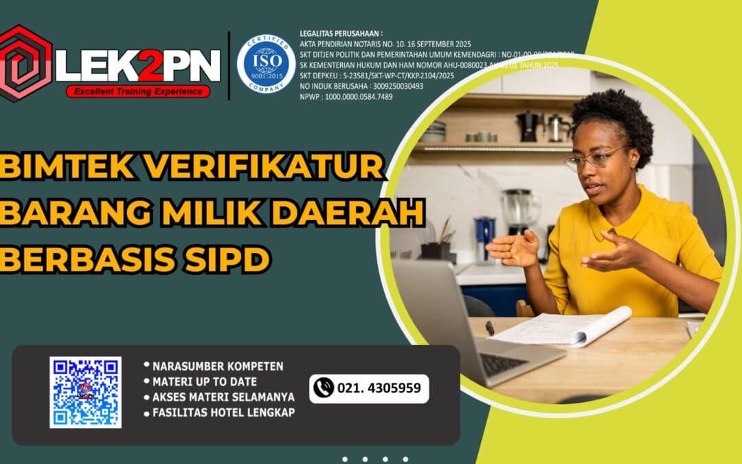 Bimtek Verifikatur Barang Milik Daerah Berbasis SIPD  (Baru 2026)