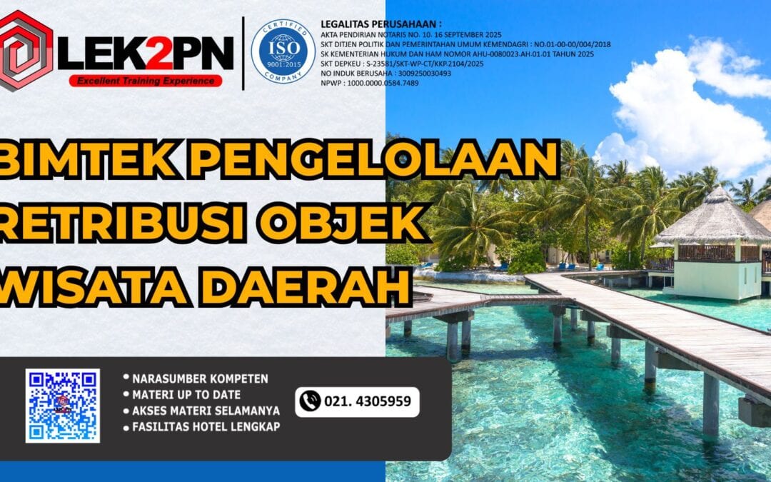 Bimtek Pengelolaan Retribusi Objek Wisata Daerah (New 2026)