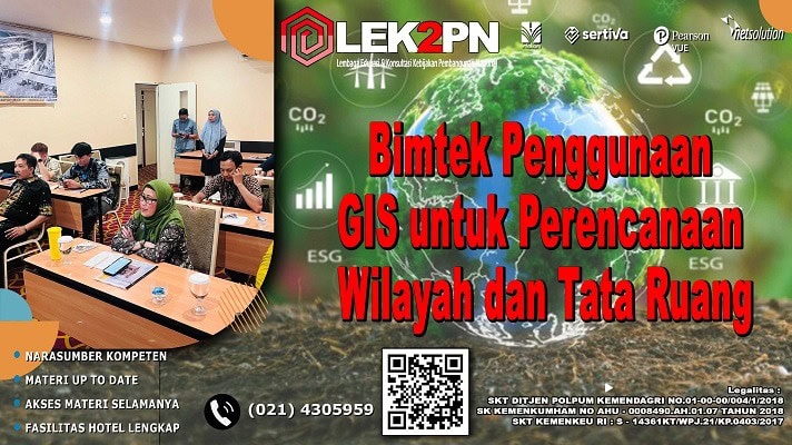 Bimtek Penggunaan GIS untuk Perencanaan Wilayah dan Tata Ruang (New 2026)