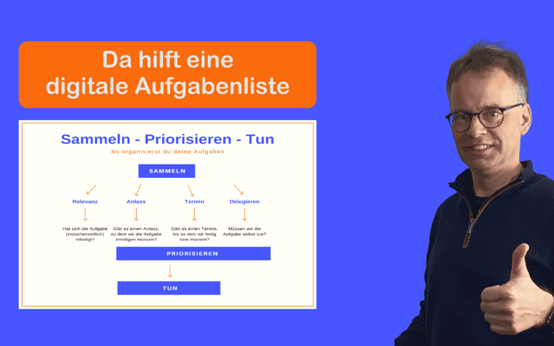 Da hilft eine digitale Aufgabenliste