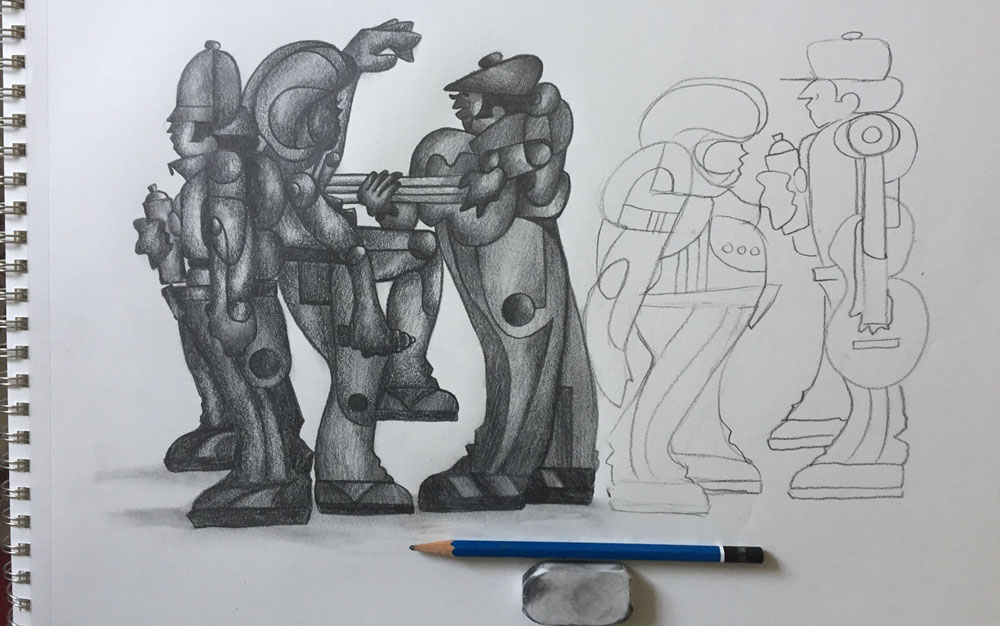 A New #Drawing in 4B