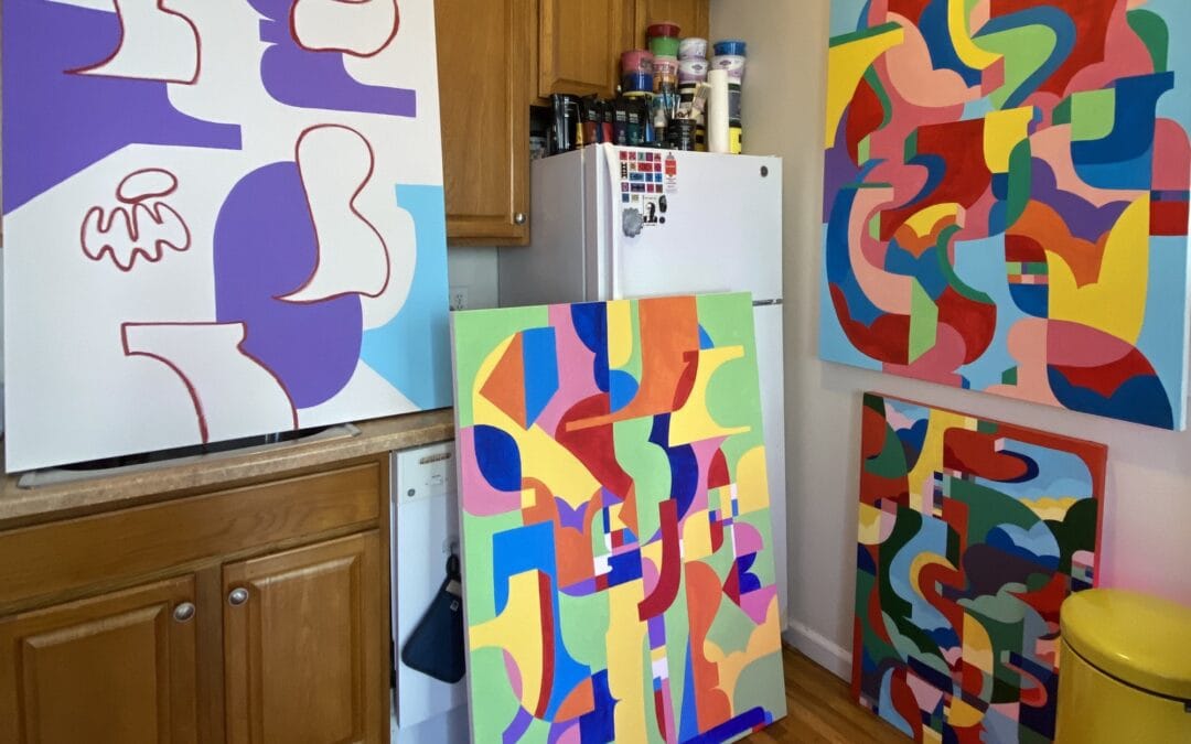 New Paintings in Progress