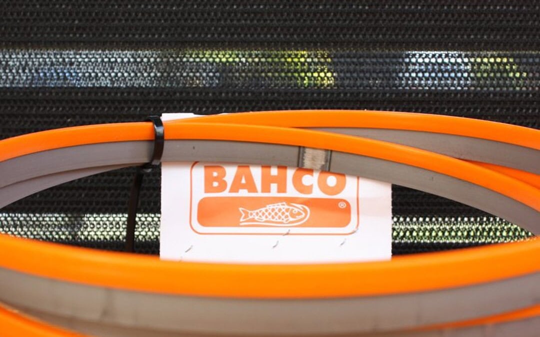Bahco bandsaws proved sharp, strong and reliable