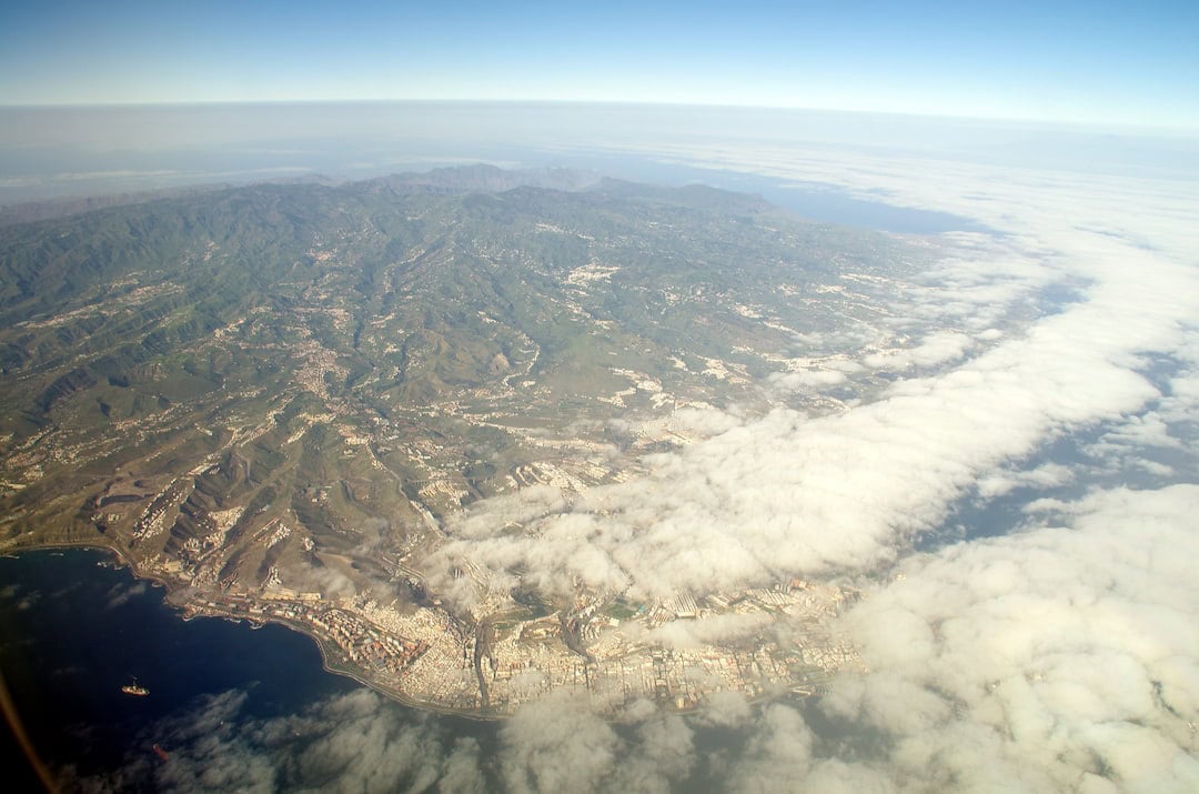 Die schöne Insel Gran Canaria von ganz oben