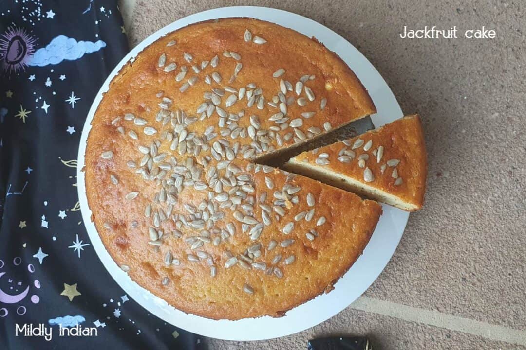 ripe jackfruit cake
