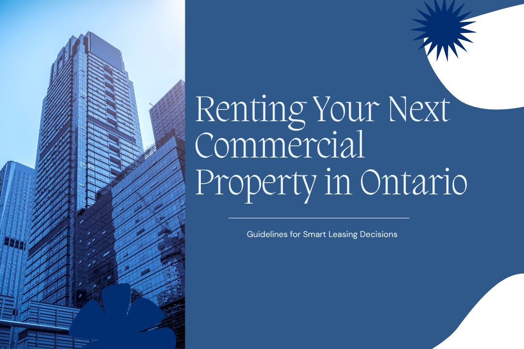 Renting a Commercial Property in Ontario
