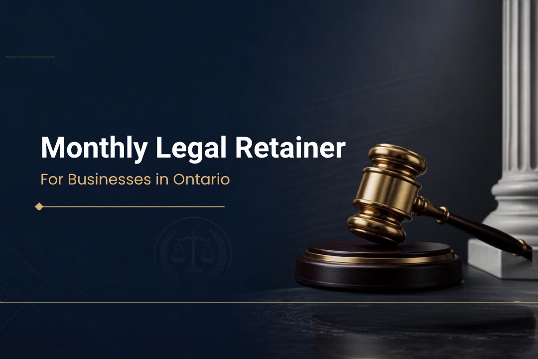 Monthly Legal Retainer for Businesses in Ontario