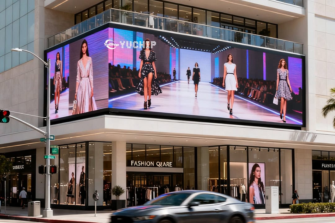 EcoEdge Outdoor LED Advertising Screen-P10 in America