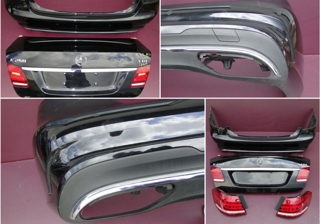 MERCEDES E 212 SEDAN KLAPA ZDERZAK AMG LAMPY LIFT