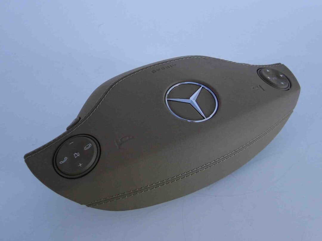 MERCEDES PODUSZKA POWIETRZNA W KIEROWNICĘ AIRBAG BRĄZOWA SKÓRA - obrazek 6