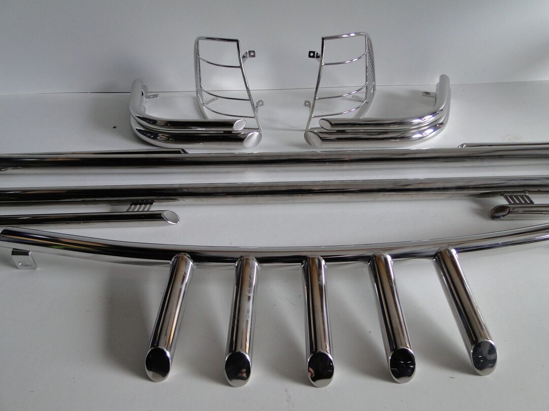MERCEDES ML W163 LIFT KANGUR RURY PRZÓD 55 AMG ART - obrazek 4