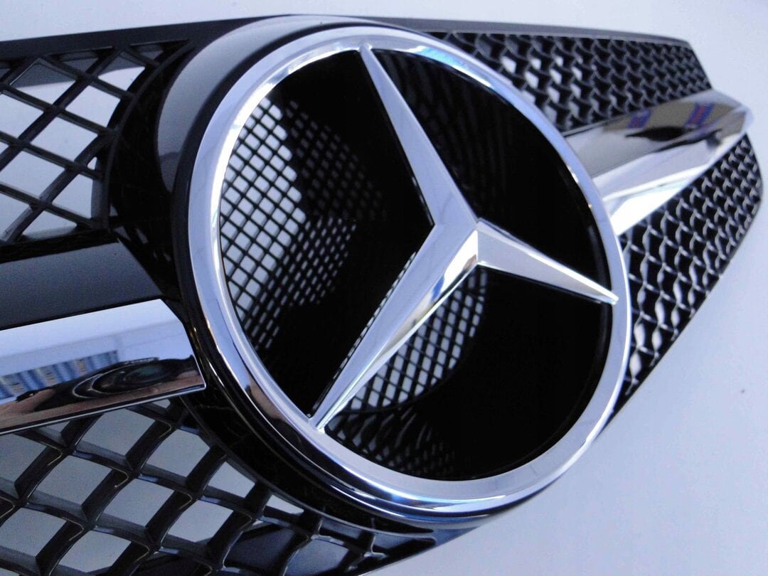 MERCEDES ATRAPA CHŁODNICY ZDERZAKA ->2008r SL R230 230 LIFT GRILL ORYGINAŁ - obrazek 8