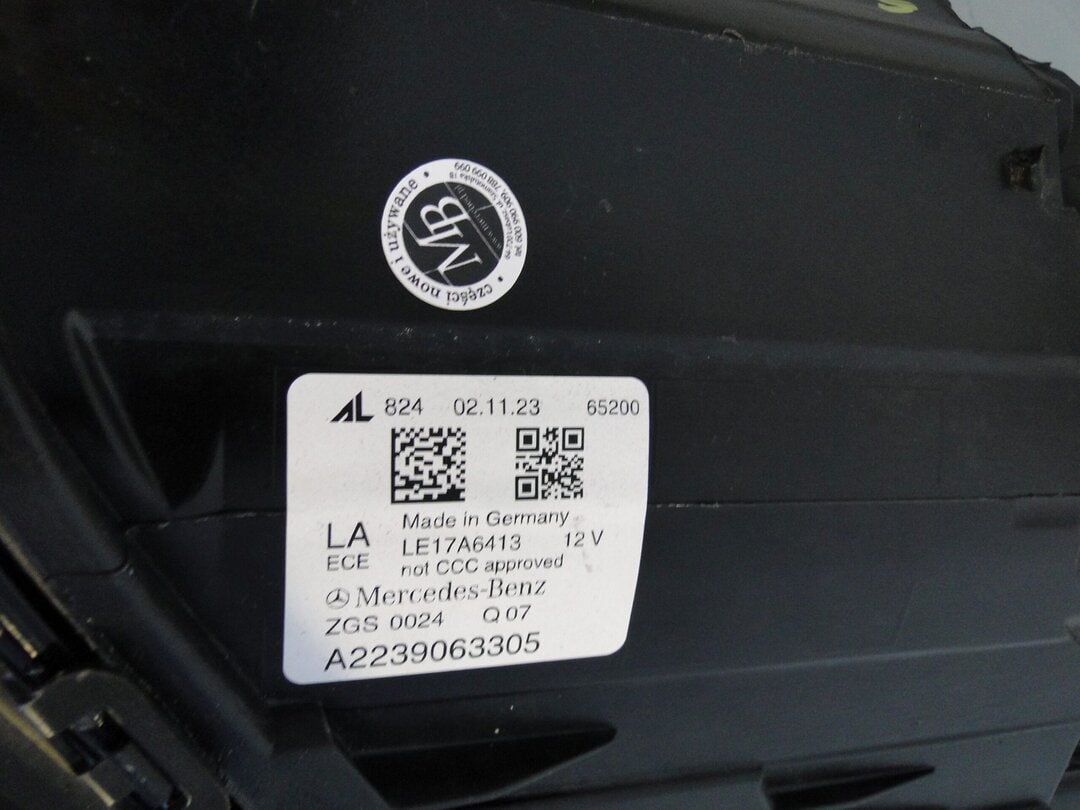 MERCEDES LAMPA PRZEDNIA LEWA A2239063305 MAYBACH 223 W223 DIGITAL LIGHT - obrazek 8