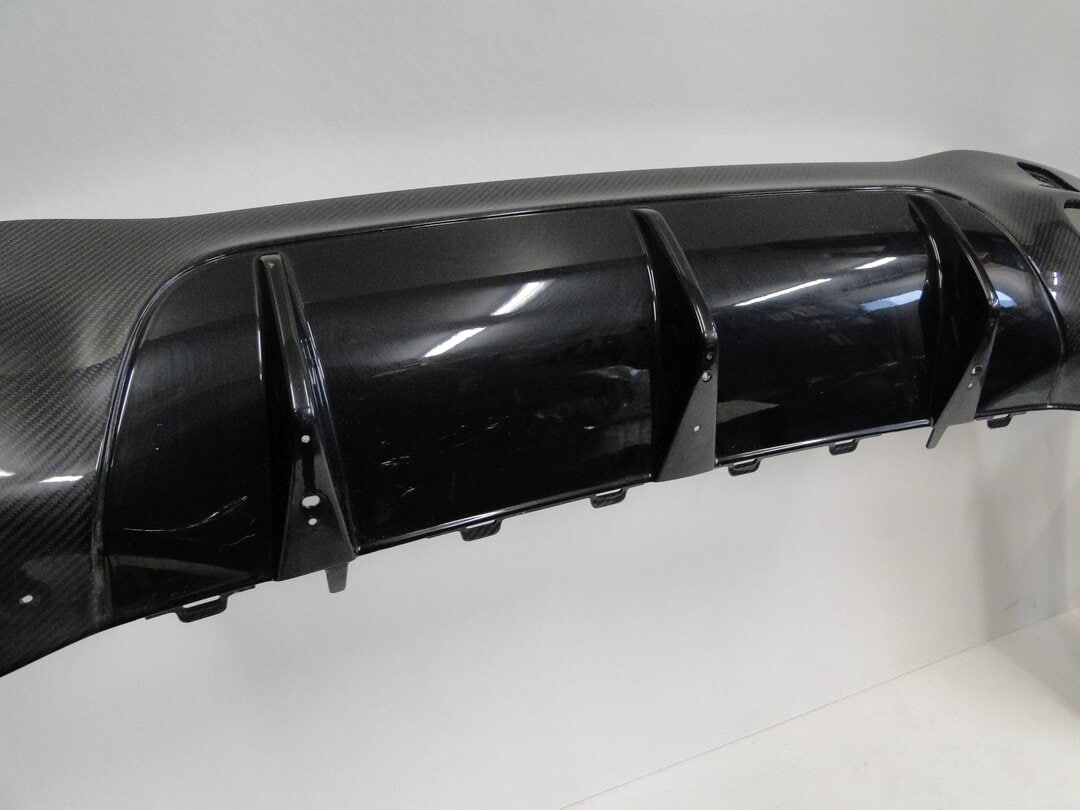 MERCEDES DYFUZOR NAKŁADKA CARBON NA ZDERZAK TYLNY AMG 63 GT 290 X290 - obrazek 5